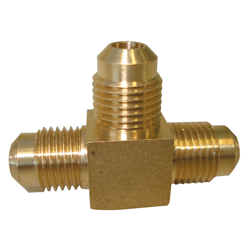 SAE All Male 3-Way Tee Connector 5/16"