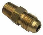 SAE 45 Degree Flare Brass Fitting Male Union 5/16 Tube 1/8 BSPT