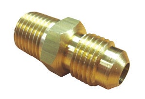 SAE Male x BSP Tapered Male Union 5/16" x 1/4"