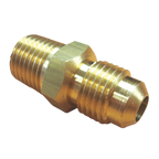 SAE Male x BSP Tapered Male Union 5/16" x 1/4"