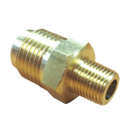 SAE Male x BSP Tapered Male Union 3/8" x 3/8"