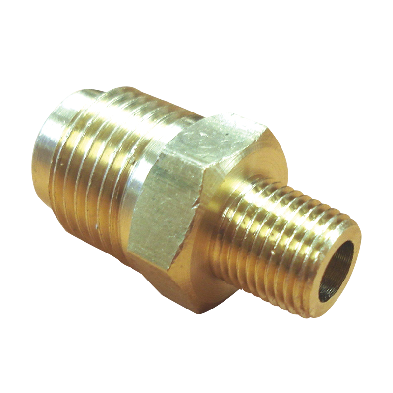 SAE Male x BSP Tapered Male Union 3/8" x 3/8"