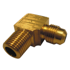 SAE Male x BSP Male Tapered Elbow 5/16" x 1/4"