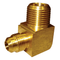 SAE Male x BSP Male Tapered Elbow 5/16" x 3/8"