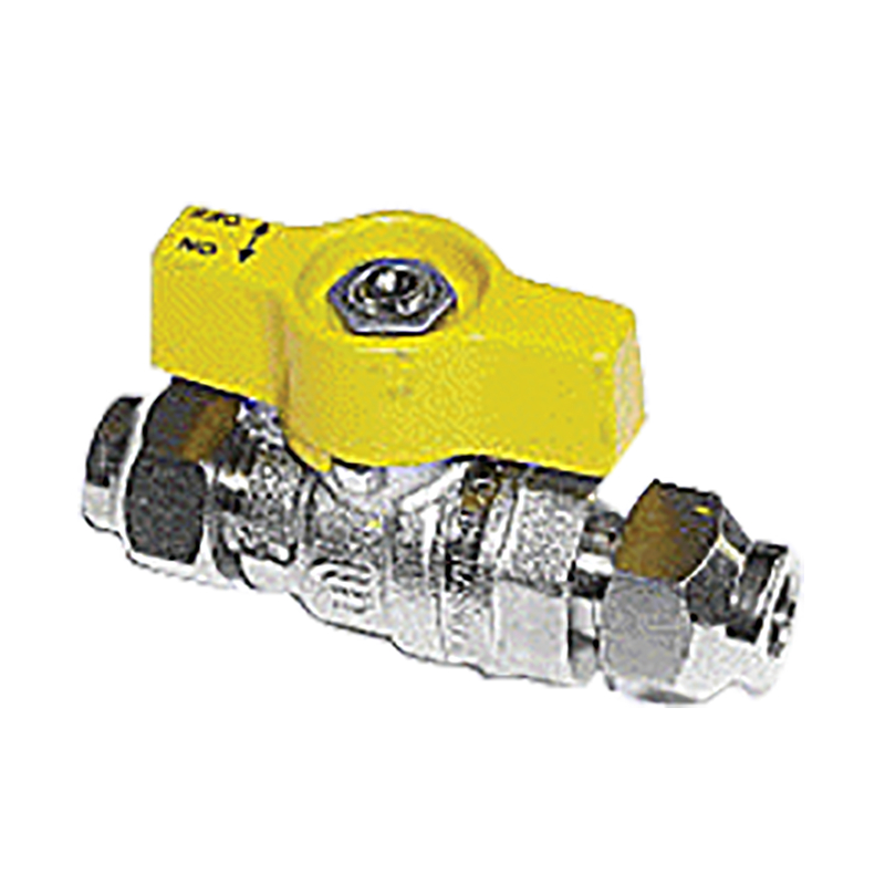 Flared Ball Valve 5/16" x 5/16" SAE