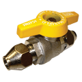 Flared Ball Valve 3/8" x 3/8" BSP