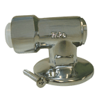 Gas Floor Socket Female Chrome