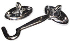 Chrome Cabin Hook (75mm)