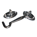 Chrome Cabin Hook (75mm)