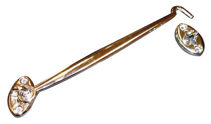 Chrome Cabin Hook (200mm)