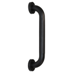 COAST 350mm Matt Black Stainless Steel Caravan Grab Handle - 32mm (D) 350mm (L).