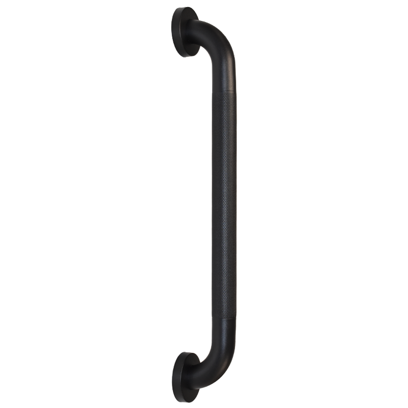 COAST 500mm Matt Black Stainless Steel Caravan Grab Handle - 32mm (D) 500mm (L).