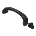 Black Plastic Grab Handle
