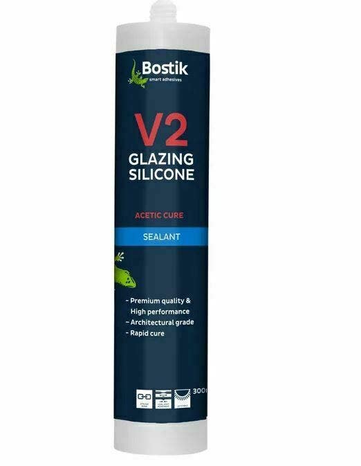 V2 Silicone Sealant Acetic Cure - Clear