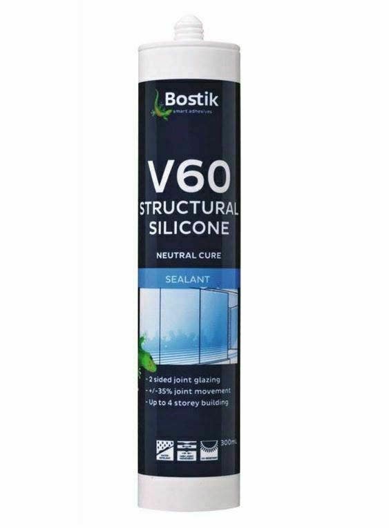 V60 Silicone Sealant Non Acetic - Black