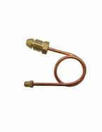 Copper Pigtail POL x 1/4" Inverted Flare (450mm long)