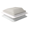 Coast RV 14x14 White Std Wind-Up Roof Vent