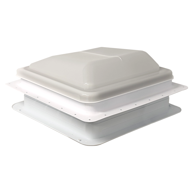 Coast RV 14x14 White Std Wind-Up Roof Vent