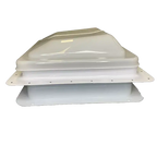 Coast RV 14x14 White Std Wind-Up Roof Vent