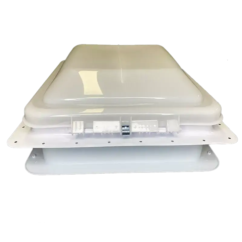 Coast RV 14x14 White Std Wind-Up Roof Vent