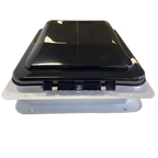 Coast RV 14x14 Black Std Wind-Up Roof Vent