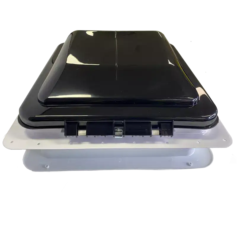 Coast RV 14x14 Black Std Wind-Up Roof Vent