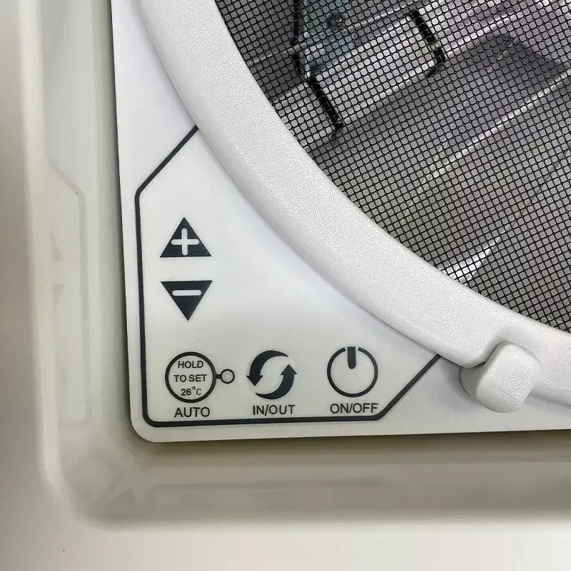 MaxxFan Plus with Thermostat & Manual Lift