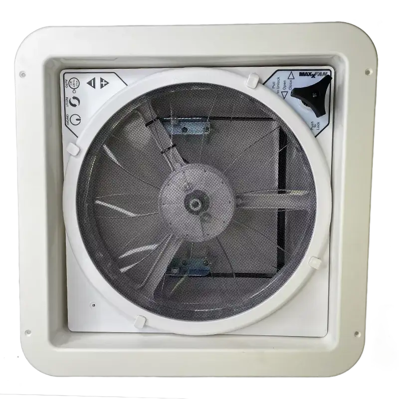 MaxxFan Plus with Thermostat & Manual Lift