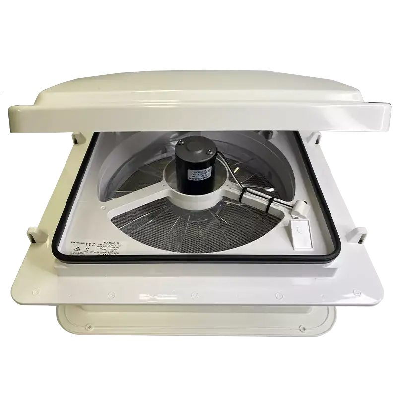 MaxxFan Plus with Thermostat & Manual Lift