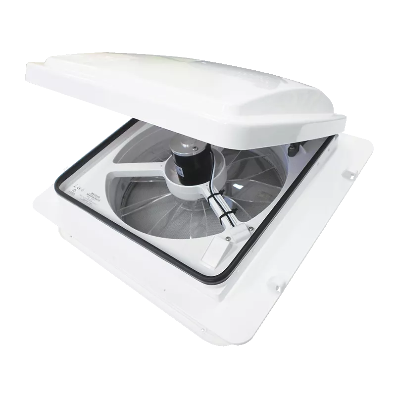 MaxxFan Plus with Thermostat & Manual Lift