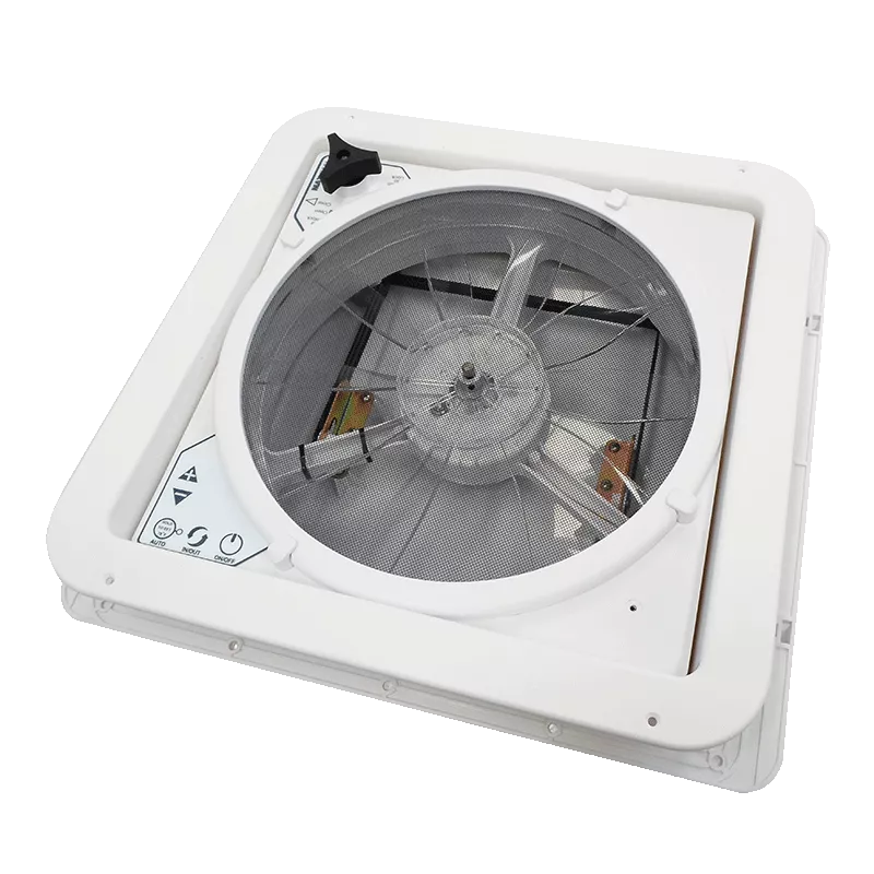 MaxxFan Plus with Thermostat & Manual Lift