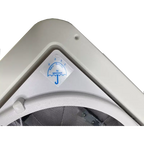 MaxxFan Plus with Thermostat, Power Lift, Rain Sensor and Remote