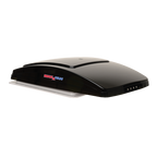 Maxxfan Deluxe - Smoke Rain Dome, T/Stat, Power Lift and Remote. 356x356mm