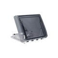 SKYMAXX PLUS 400 X 400mm Skylight With Internal Blind & LED (Roof Thickness 23/60mm)