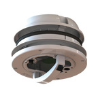 Maxxfan Dome Plus with LED & Sleeve - White