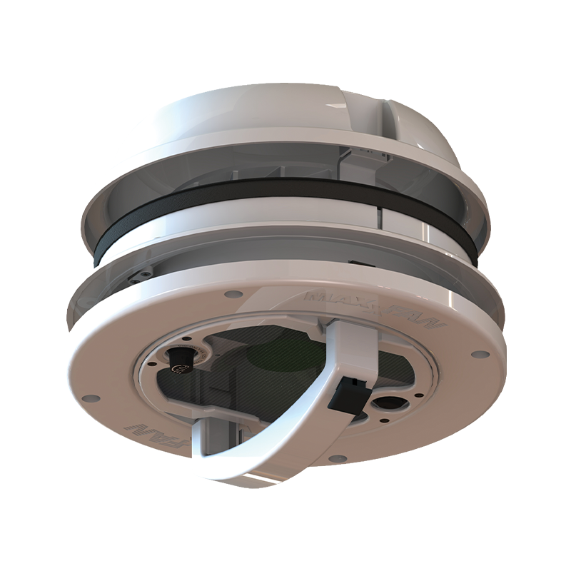 Maxxfan Dome Plus with LED & Sleeve - White