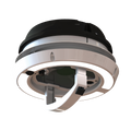 Maxxfan Dome Plus with LED & Sleeve - Black