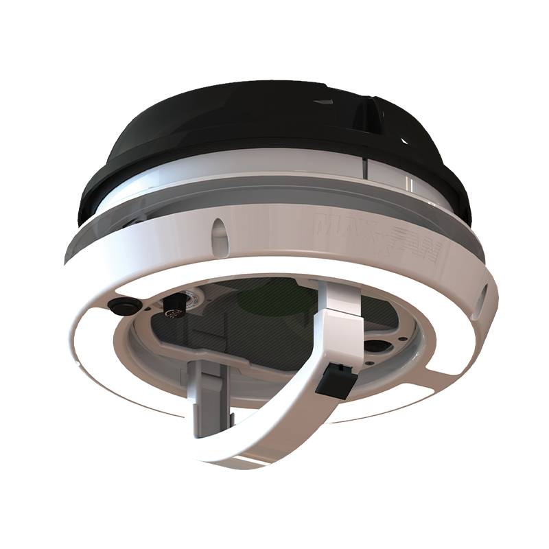 Maxxfan Dome Plus with LED & Sleeve - Black