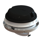 Maxxfan Dome Plus with LED & Sleeve - Black