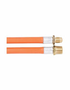 Gas hose - 6mm PVC, 5/16 SAE MF x 3/8 BSP M, 300mm