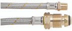 8mm S/S Flexible Hose 900mm For Double Bottle Kits