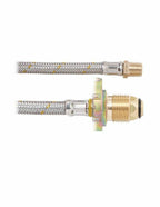 S/S Flexible Hose 450mm With Hand Wheel