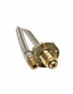 S/S Flexible Hose 600mm With Hand Wheel