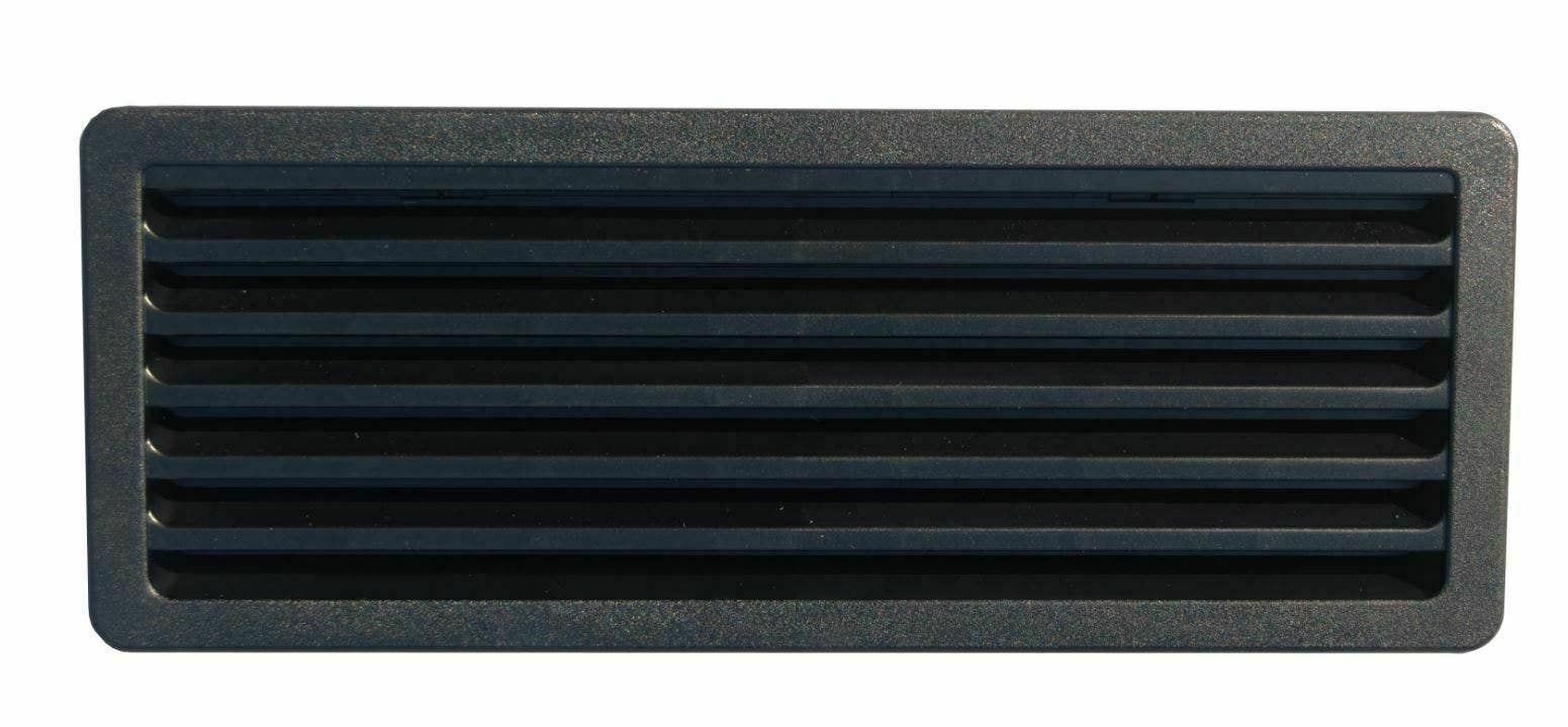 Thetford Bottom Outside Vent for 3-Way Fridges (Black)