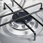 DOMETIC 2 BURNER COOKTOP FLUSH MT S/S C/W GLASS LID & 12V IGN