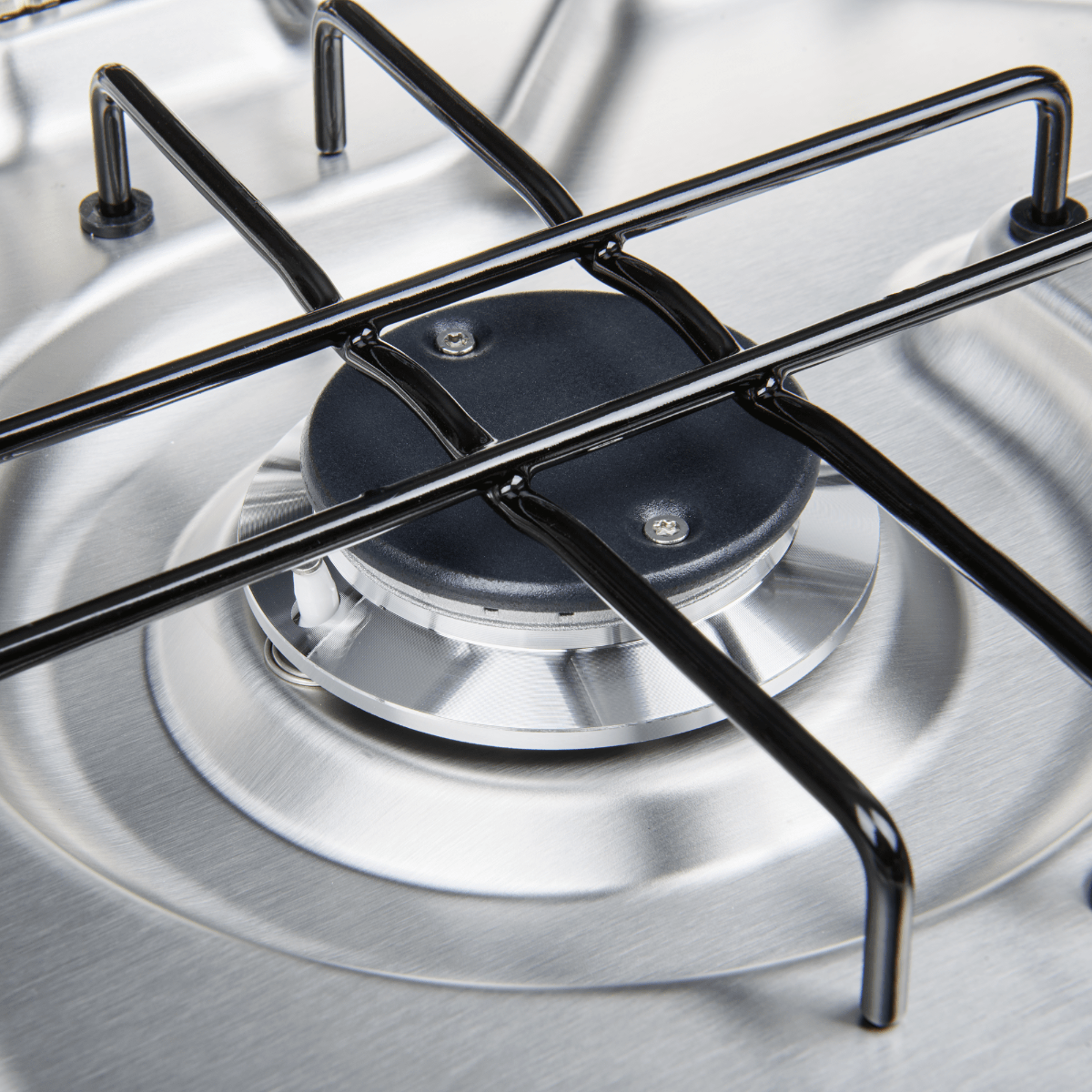 DOMETIC 2 BURNER COOKTOP FLUSH MT S/S C/W GLASS LID & 12V IGN