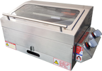 Sizzler Deluxe 2.0 Steel BBQ with High Lid with Flame Failure