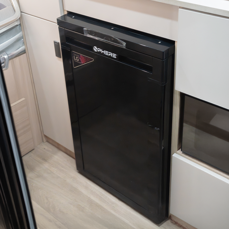 SPHERE 83L Upright DC Compressor Fridge - UCF83R - RH | 485x455x790mm