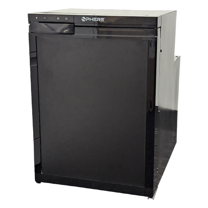 SPHERE 44L Upright DC Compressor Fridge - UCF44R - RH | W 380 x D 530 x H 535mm