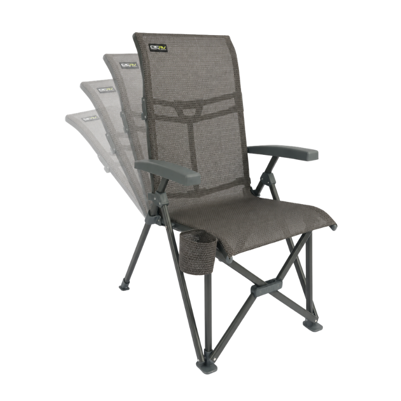 COAST RV AEROLUXE Chair | 4-Position Reclining High Back | 150kg Rated